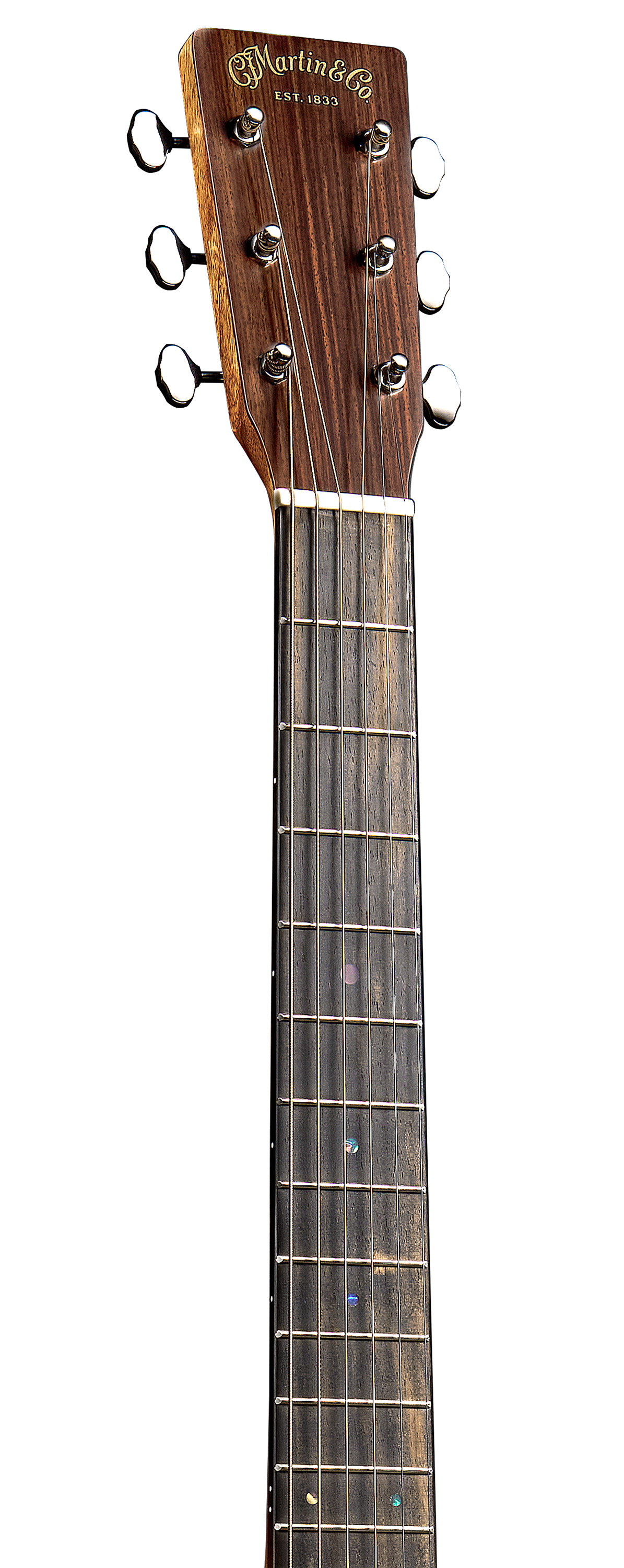 Headstock and Neck of Martin 000E Retro Plus Mahogany Guitar image number 4